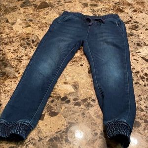 Kids Denim Joggers Sz 6